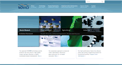 Desktop Screenshot of novicibiotech.com